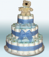 Tarta de pañales niño